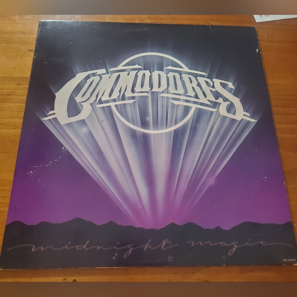 Commodores Midnight Magic Vinyl Record 1979